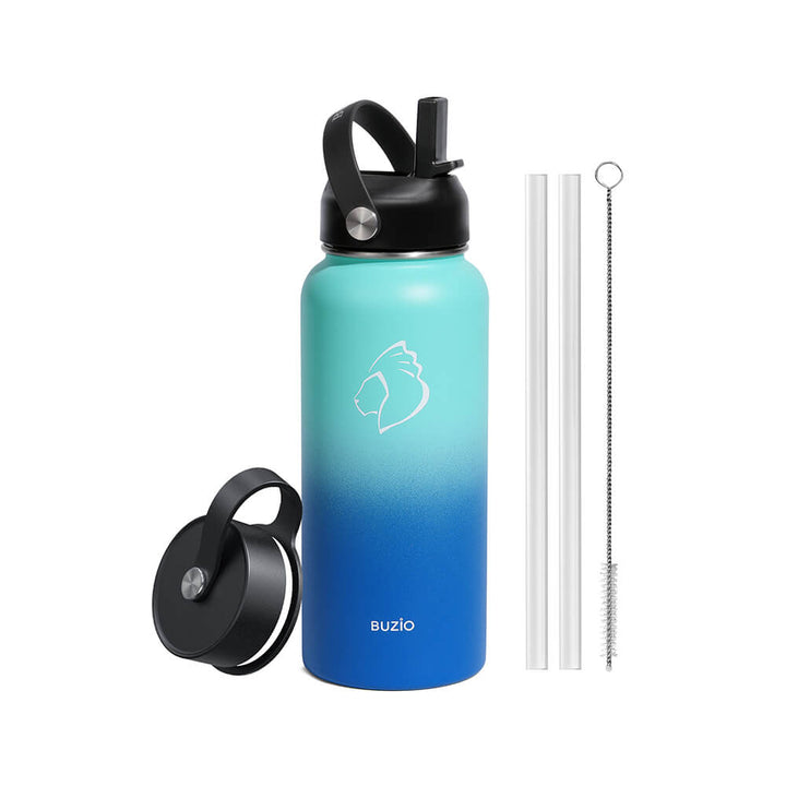 best insulated water bottle with straw 