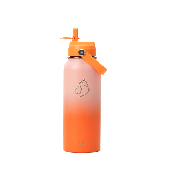 Duet Series Water Bottles with Straw & Spout Lids | 40oz