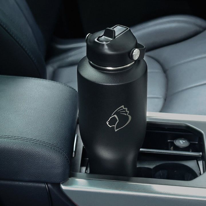 LOVEWINYS 40OZ Car Cup Stainless Steel Large Capacity Insulation